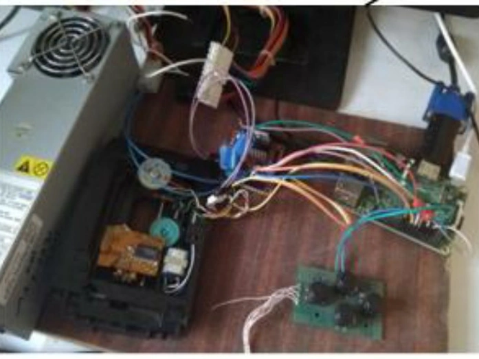 Стенд мехатронної системи на RPi